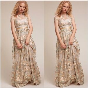 Monique L’Huillier Fontana Dress